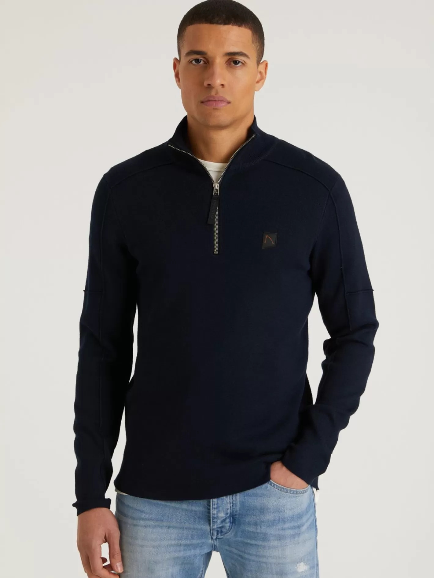 CHASIN' Oscar Half Zip Knitwear - Chasin' EN