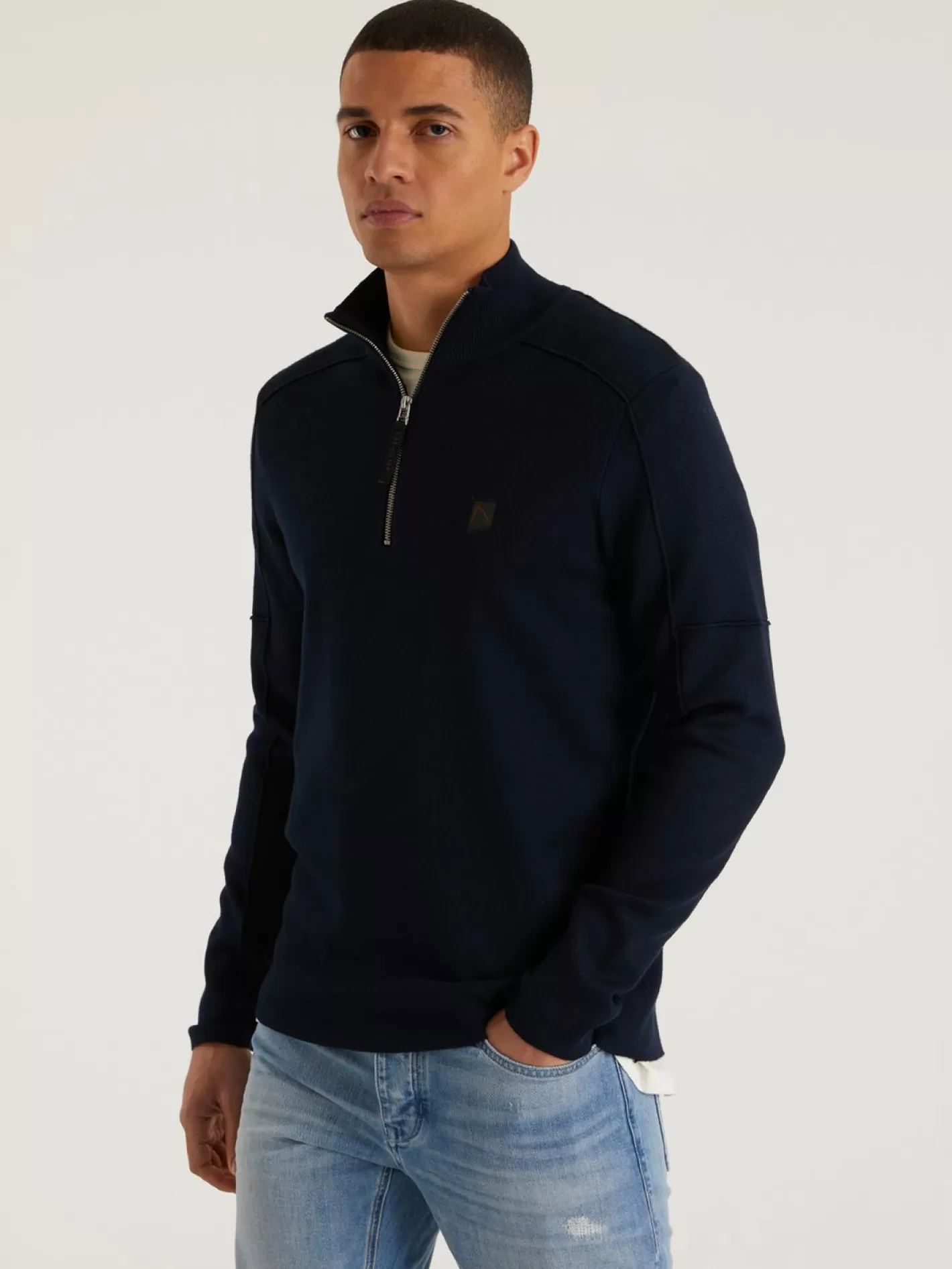 CHASIN' Oscar Half Zip Knitwear - Chasin' EN