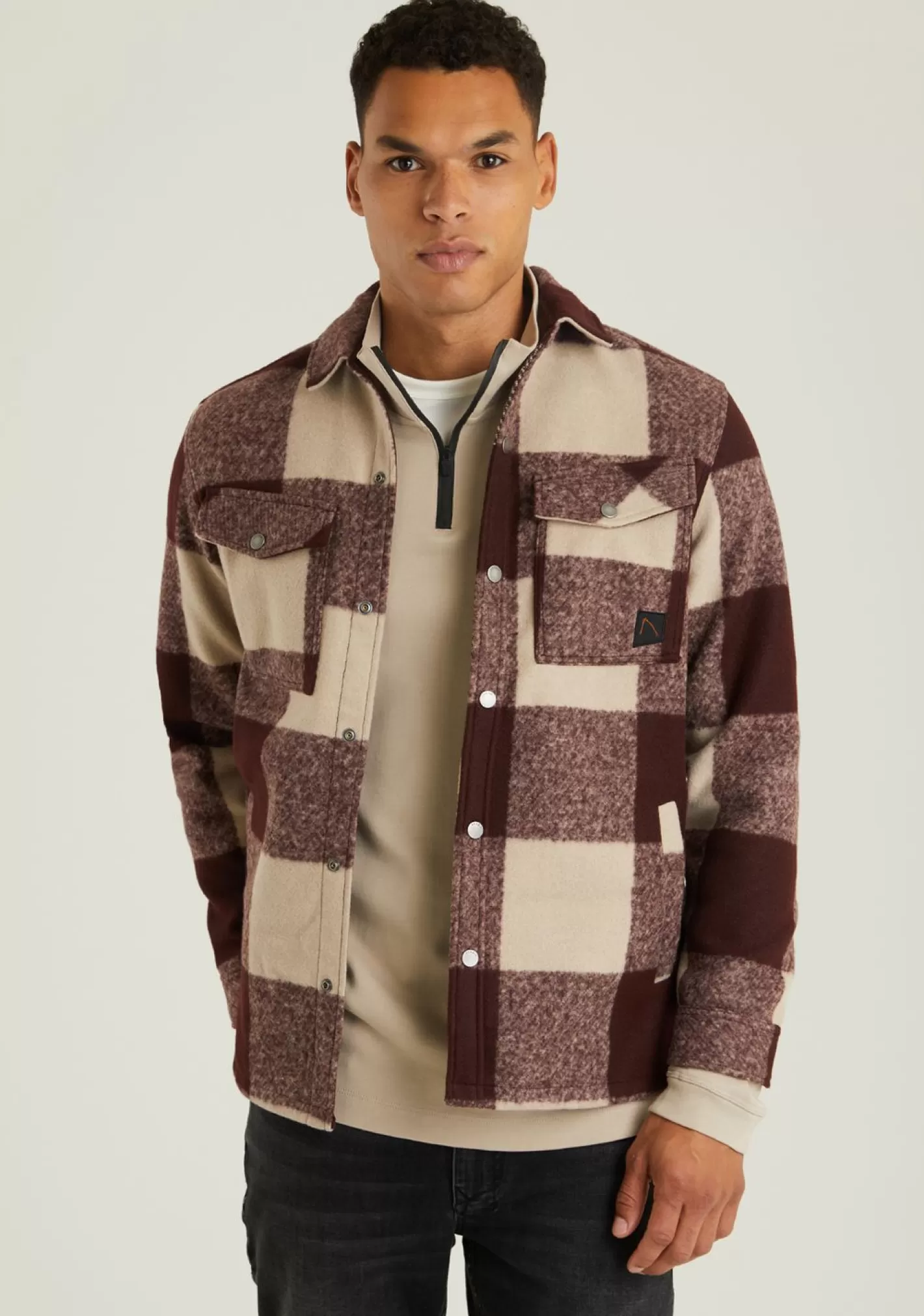 CHASIN' Porter Boucle Shirts longsleeve - Chasin' EN