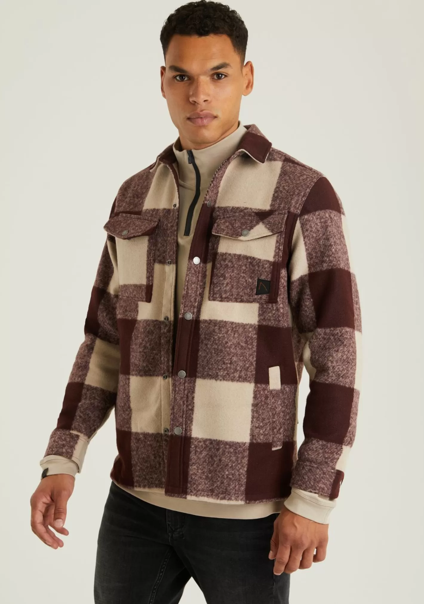 CHASIN' Porter Boucle Shirts longsleeve - Chasin' EN