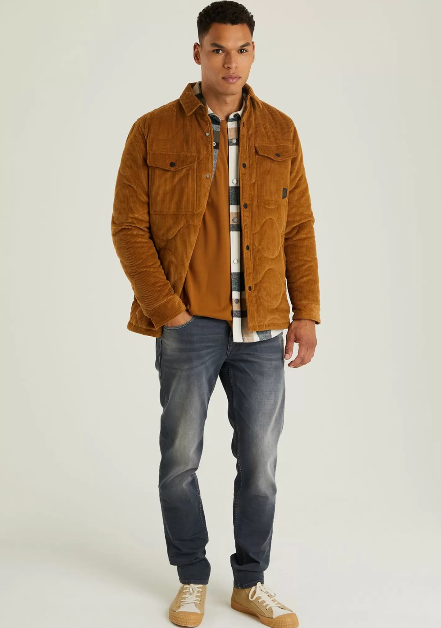 CHASIN' Stryke Cord City Shirts longsleeve - Chasin' EN